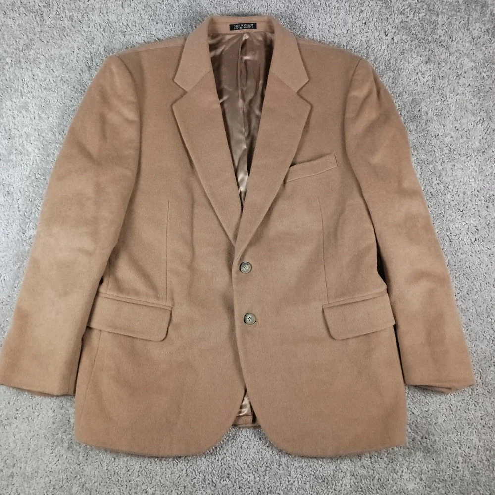 Vintage‎ Alexander Shields Park Avenue Camel Hair Blazer 40S Museum Quality